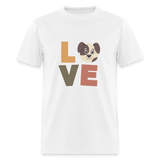 Dogs are love T-Shirt - white