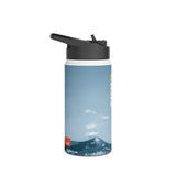 Stainless Steel Water Bottle, Standard Lid