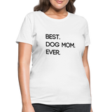 Best. Dog Mom. Ever. - white