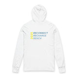 Unisex Hooded Long Sleeve Tee