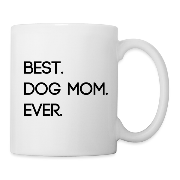 Dog Mom Coffee/Tea Mug - white